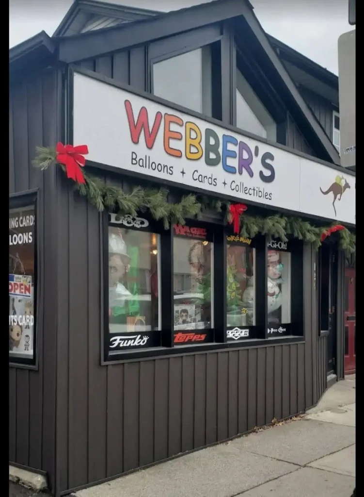 Webber’s Balloons, Cards and Collectibles