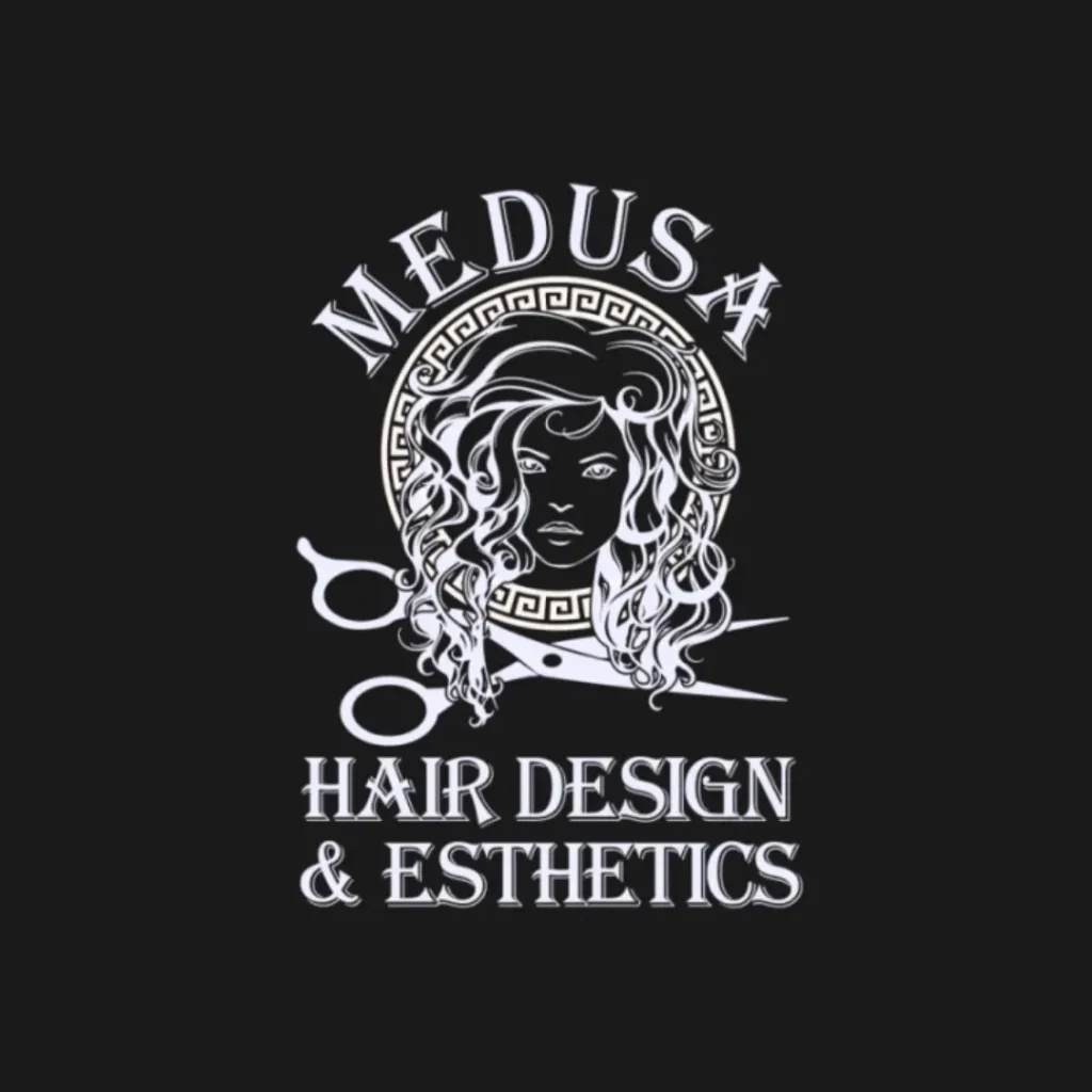 Medusa Hair Design Logo